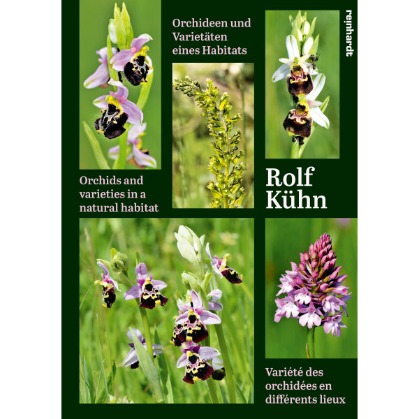Orchideen und Varietäten eines Habitats