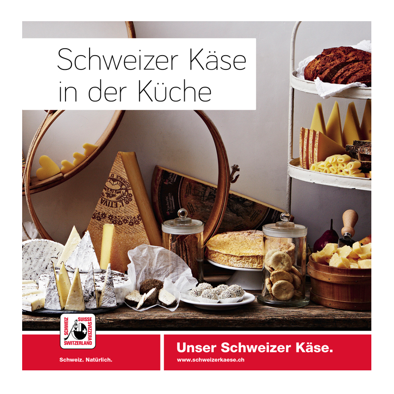 Schweizer Käse in der Küche