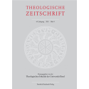 Einzelausgabe: Theologische Zeitschrift